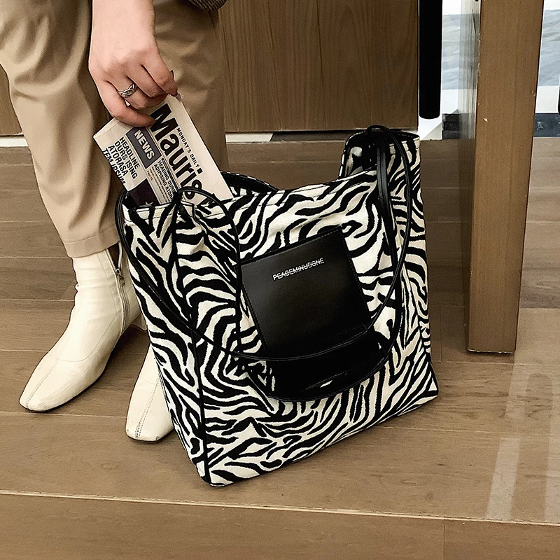 

с доставкой High capacity Crossbody Bags Women 2020 trend Shoulder Handbags Branded Bag Leopard Zebra pattern Designer Hand Bag